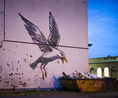 Banksy's 'Spraycation' on The Suffolk Coast