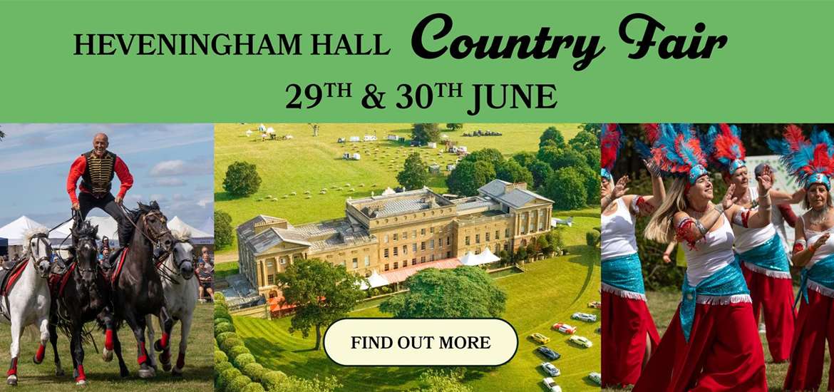 Banner Advertisement - Heveningham Hall Country Fair 2024