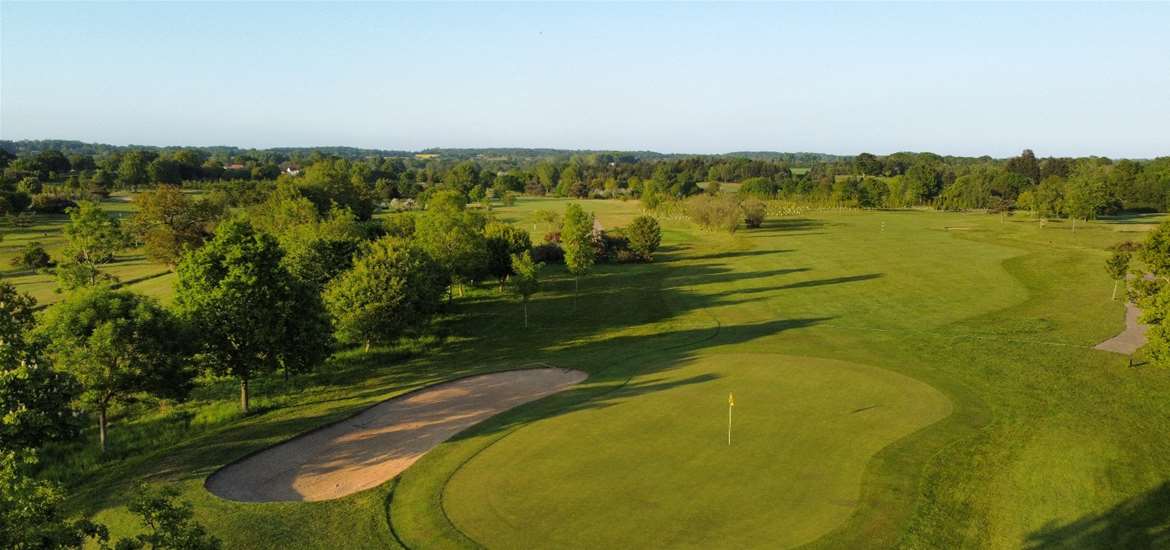 Halesworth Golf Club - From above